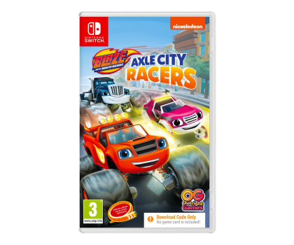 Gra na Switch Switch Blaze and the Monster Machines: Axle City Racers ver 2 CIB